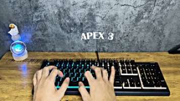 SteelSeries APEX 3 Unboxing and Typing Test