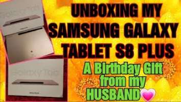 UNBOXING MY SAMSUNG GALAXY TAB S8 PLUS