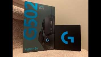 Logitech G502 Hero Gaming Mouse Unboxing