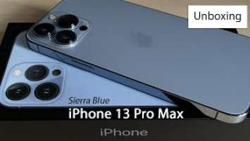 iPhone 13 Pro Max Sierra Blue - Unboxing & Latest Features