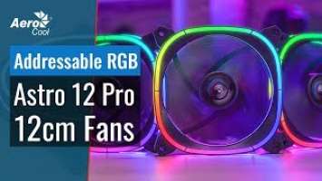 AeroCool Astro 12 Pro - How to Control the RGB Lighting with the PC Reset Button