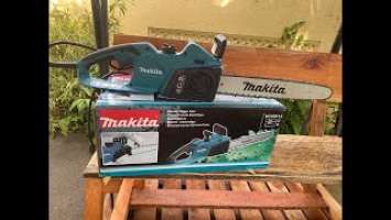 Unboxing Makita UC4041A Electric Chainsaw