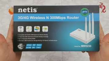 NETIS MW5230 //Отличный  WI-FI роутер из Шеньчженя