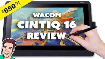 Wacom CINTIQ 16 - Drawing Tablet Review