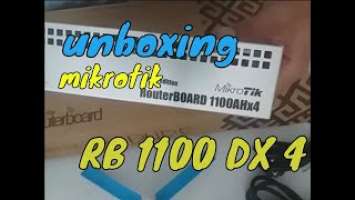 Mikrotik RB 1100 ah X4 Dude Edition unboxing