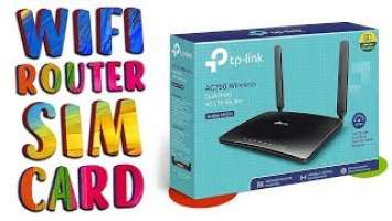 WIFI Роутер с поддержкой 4G/3G Sim Карт. TP-Link Archer MR200.