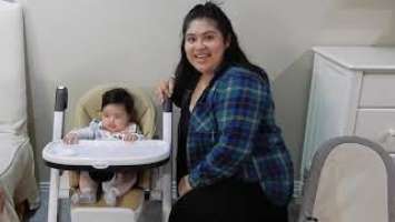 PEG PEREGO SIESTA UNBOXING THE NEW HIGH CHAIR