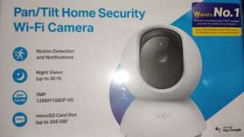 Tapo C210 security camera | unboxing