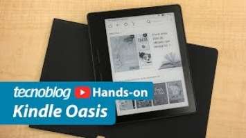 Kindle Oasis - Hands-on Tecnoblog