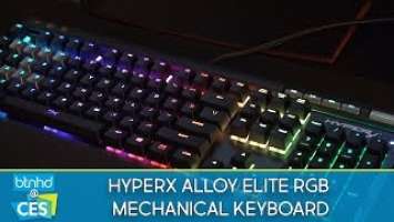 HyperX Alloy Elite RGB Mechanical Keyboard | CES 2018