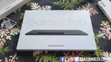 Unboxing the Samsung Galaxy Tab S8 Ultra!