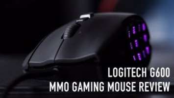 Logitech G600 MMO Gaming Mouse Review