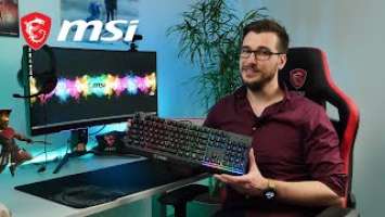 Vigor GK30 Gaming Keyboard: A Solid Base for Gaming | Gaming Gear| MSI