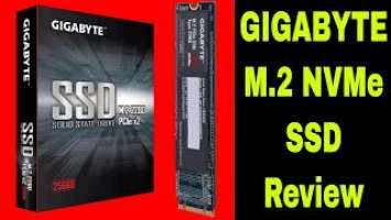 Gigabyte M.2 SSD PCIe NVMe Review and speed tests