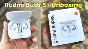 Redmi Buds 5 Earbuds - Unboxing | Build quality