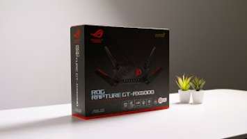 UNBOXING the ROG Rapture GT-AX6000 Gaming Router