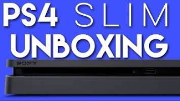 PS4 Slim Unboxing