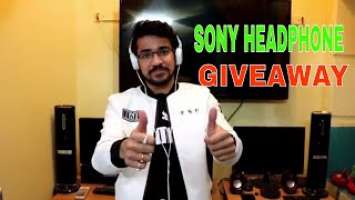 SONY HEADPHONE MDR-ZX110 UNBOXING and GIVEAWAY