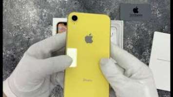 Распаковка Apple iPhone XR (Yellow) от компании ЭплМания