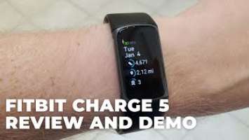 Fitbit Charge 5 Detailed Review and Demo