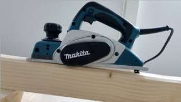 Makita KP0800 planer - unboxing,review and How to Use a Planer/Woodworking- tool review