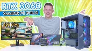 Epic RTX 3060 Gaming PC Build 2021! [ft. i5 11400F, AORUS 3060 & More - w/ Benchmarks!]