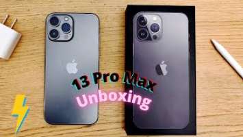 iPhone 13 Pro Max Unboxing and First Impressions