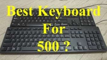 Dell KB216 Wired Multipedia Keyboard Unboxing & Review | VS Logitech K200