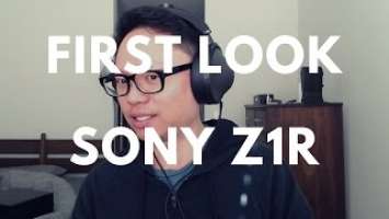 First Look Sony MDR-Z1R Flagship Headphones