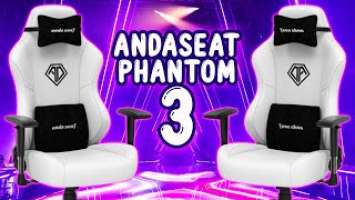 This is THE MOST GORGEOUS Gaming Chair! Anda Seat Phantom 3 Gaming/Office Chair Unboxing and Review.