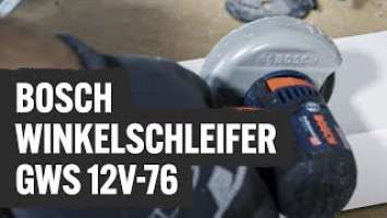 Bosch GWS 12V Winkelschleifer – klein, aber oho | Contorion