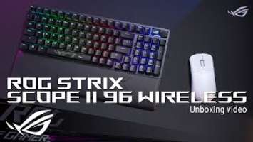 ROG Strix Scope II 96 Wireless – Unboxing Video | ROG