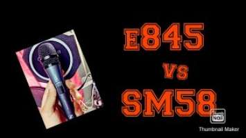 Sennheiser e845 vs Shure sm58