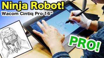 Japanese Pro Animator tries Wacom Cintiq Pro 16"