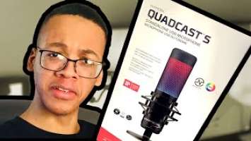 HyperX Quadcast S Unboxing