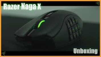 Razer Naga X Cinematic Unboxing in 30 Seconds | 2021