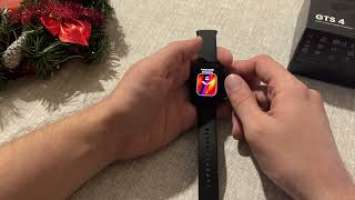 Обзор умных часов Amazfit GTS 4