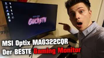 Der BESTE Gaming Monitor 2020! MSI Optix MAG322CQR