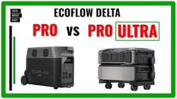 EcoFlow Delta Pro Ultra and EcoFlow Delta Pro COMPARED  Delta Pro vs Delta Pro Ultra