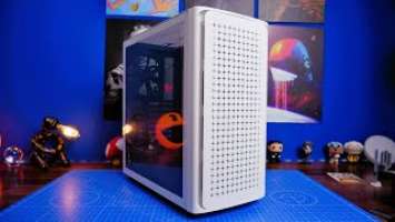 DeepCool CK560 WH (white) mid tower case ASMR setup