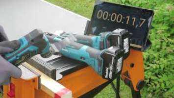 Makita Multicutter comparison CXT TM30D , LXT DTM51Z and the brand new DTM52Z  Quick video