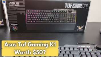 ASUS TUF Gaming k1 Keyboard Unboxing Plus Walkthrough | Top3Tech