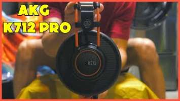 AKG K712 Pro Headphones Unboxing and Weight