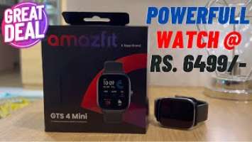 Amazfit GTS 4 Mini Unboxing | amazfit gts 4 mini review | Best budget Smartwatch in 2022 #amazfit