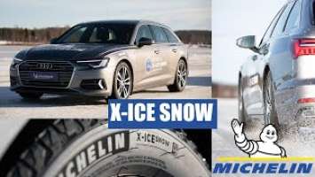 Тест новых шин Michelin X-ice snow в Умео (Швеция)