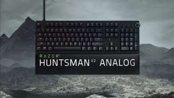 Razer Huntsman V2 Analog | Calibrate. Control. Conquer.