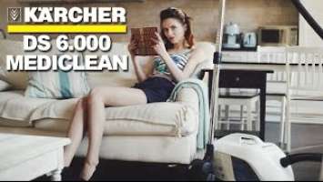 Karcher DS 6.000 Mediclean: обзор пылесоса с аквафильтром