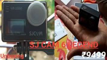 Sjcam sj6 Legend action camera Unboxing ll Buy at 9499 From Amazon Sale ll SJ6 LEGEND II