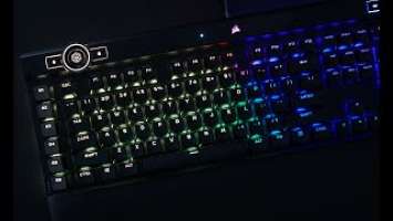 Corsair K100 RGB OPX Switch Mechanical Gaming Keyboard Review