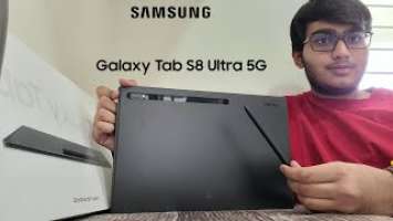 Samsung Galaxy Tab S8 Ultra 5G Unboxing : It's Showtime!